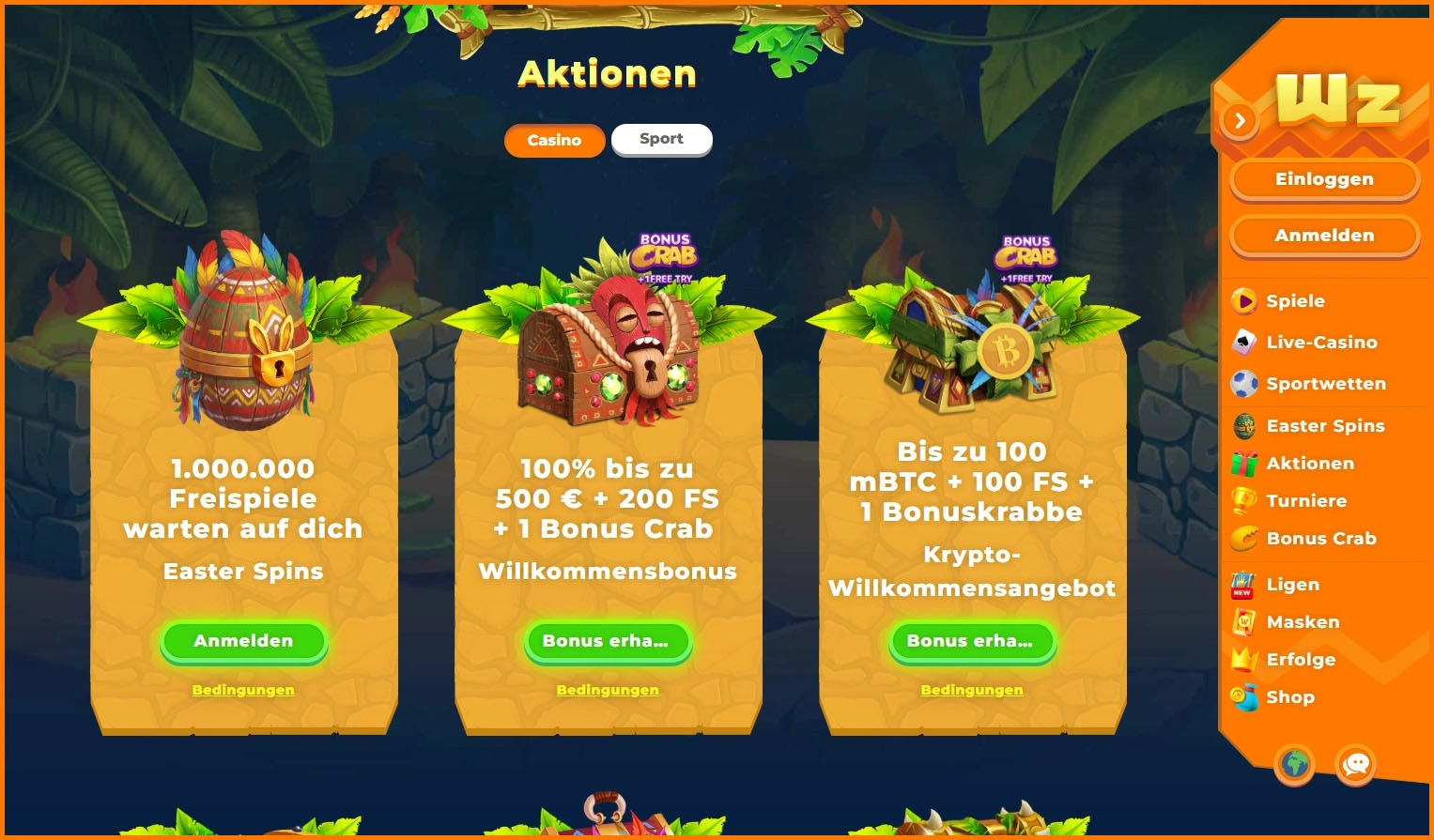 Wazamba Casino: Exklusiver Willkommensbonus für neue Spieler
